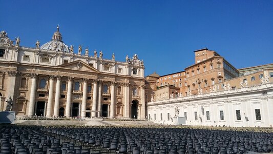 In ancient times building the vatican