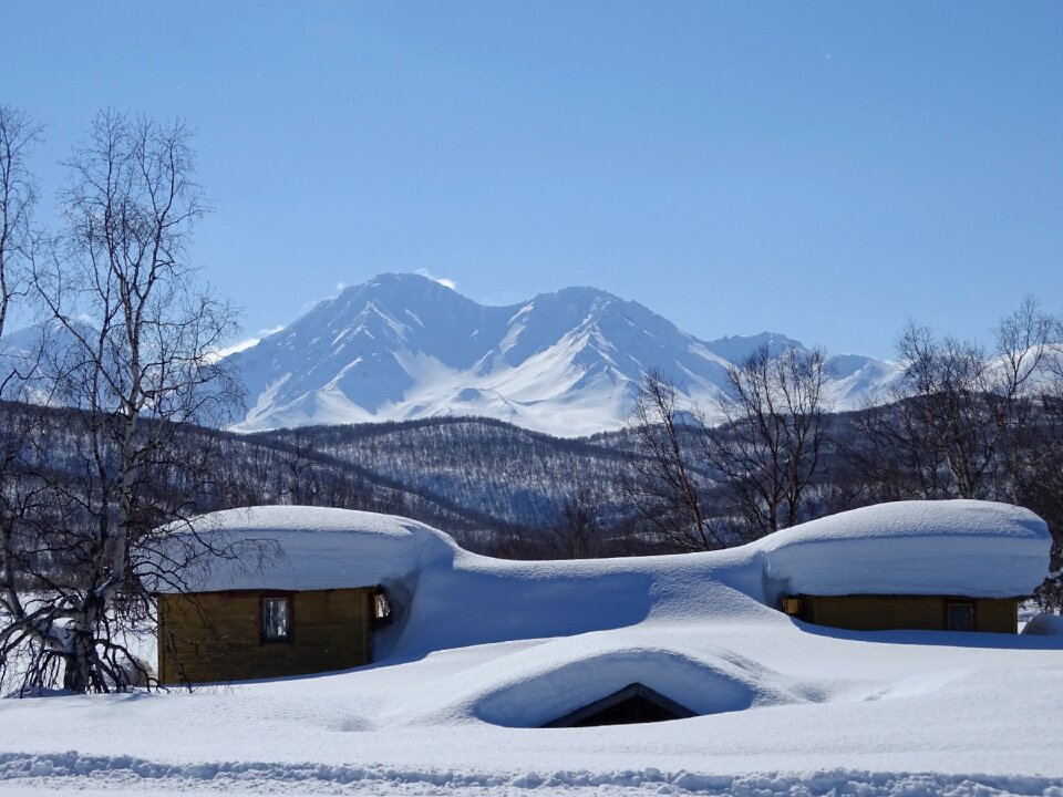Hot springs kamchatka nature