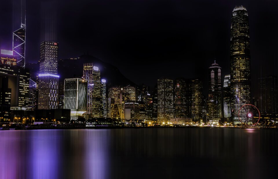 Skyscraper panoramic architecture