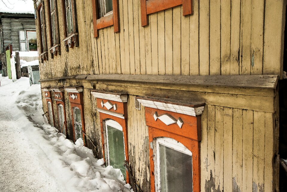 Irkutsk wood house