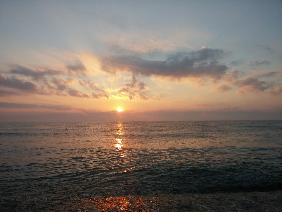 Sea romania sky