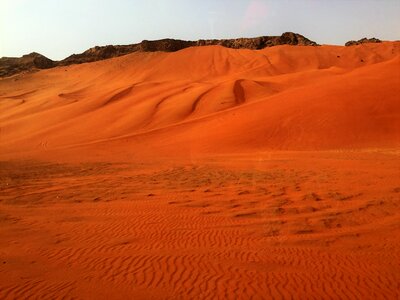 Fujairah desert sand