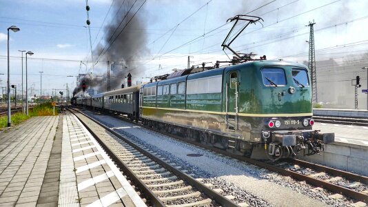 Train railway transport system
