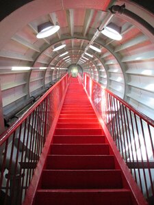 Inside handrail atomium