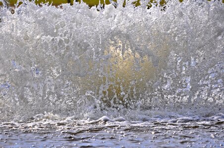 Falling falling water bubbling photo