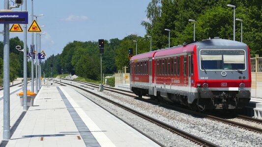 Transport system train railway