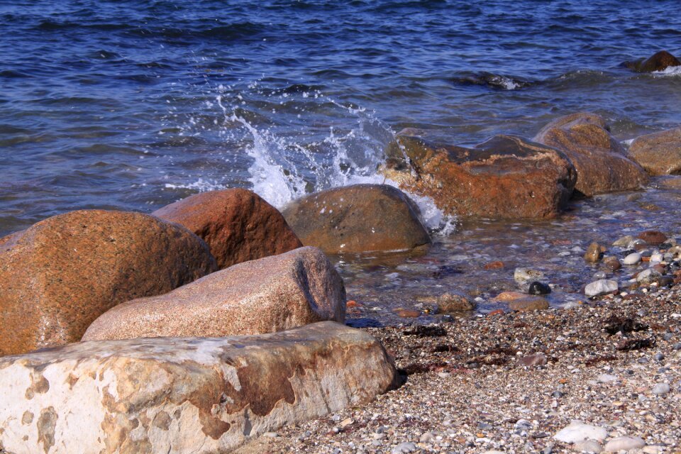 Natural sea coastal