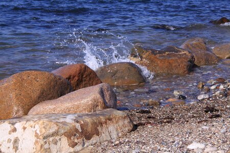Natural sea coastal