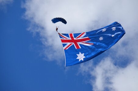 Patriotism outdoors australia photo