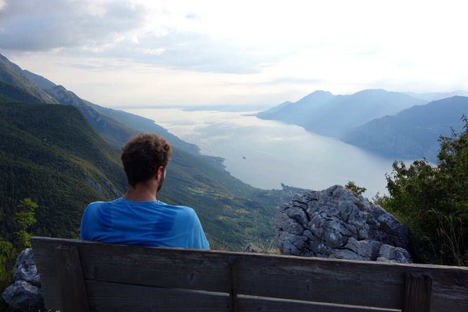 Sky landscape garda