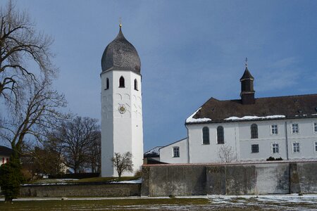 Building tower monastery