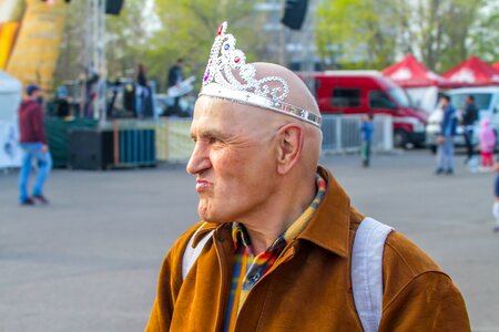 Old age about the beer festival
