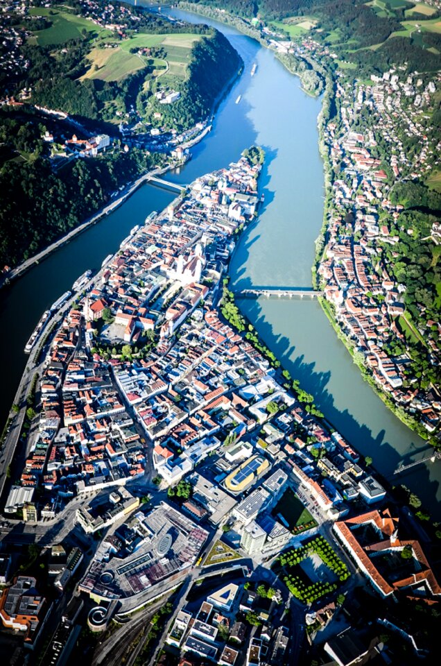 Waters in the air panorama
