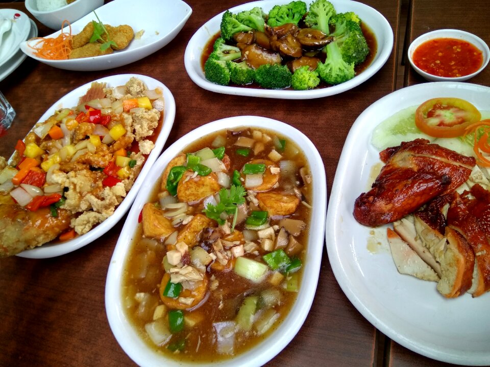 Vegetable dinner luch