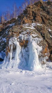 Winter nature ice