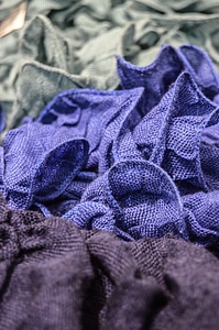 The background blue violet