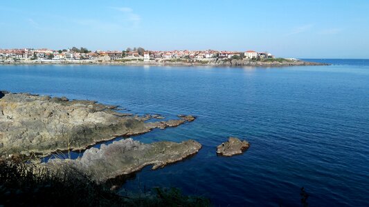 Rocks bay nature