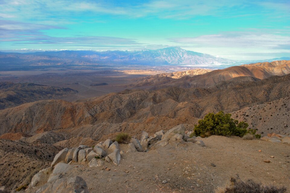 Mountain sky joshua tree