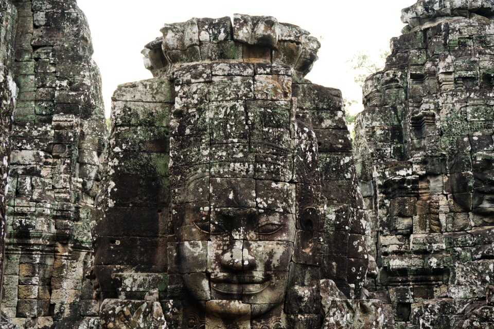 Architecture stone siem riep