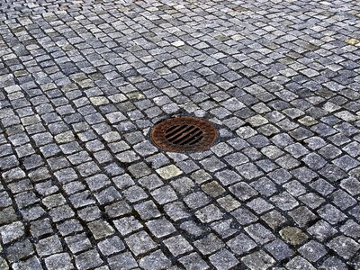 Paving stones patch paved