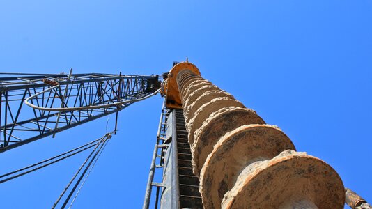 Tower piling machine