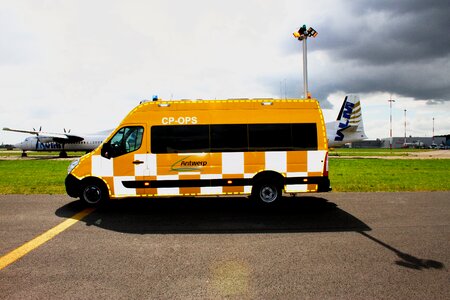Road traffic airport