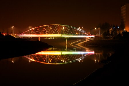 River colored rzeszów photo