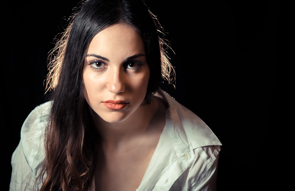 Portrait lady woman