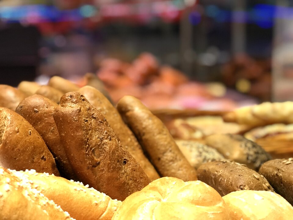 Savory bakery bread
