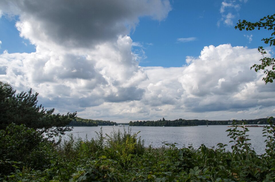 Waters nature panorama