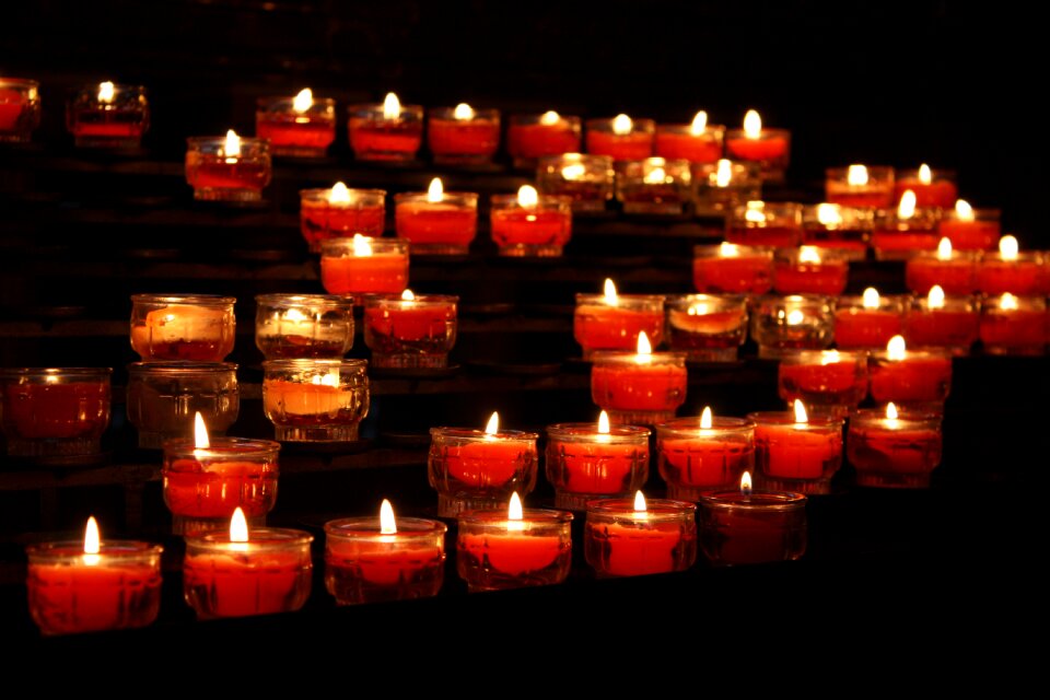 Illuminated wax darkness