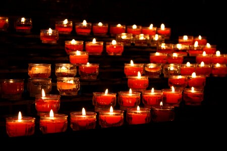 Illuminated wax darkness