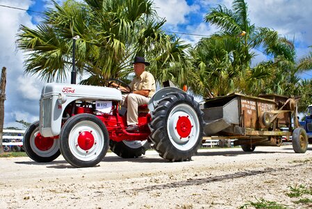 Ford red farmer photo