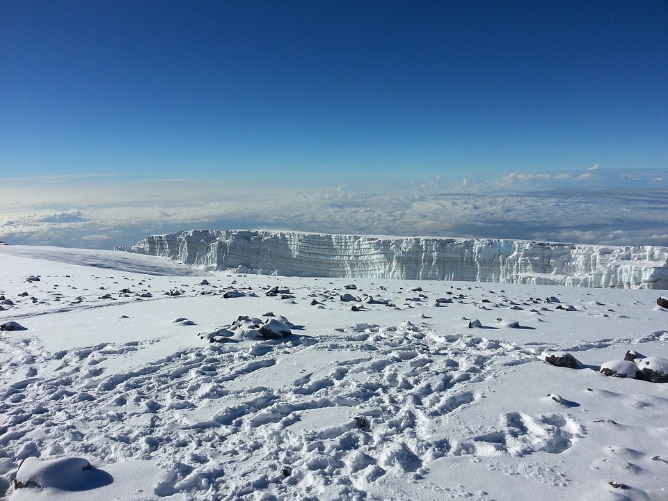 Snowclad adventure bue sky