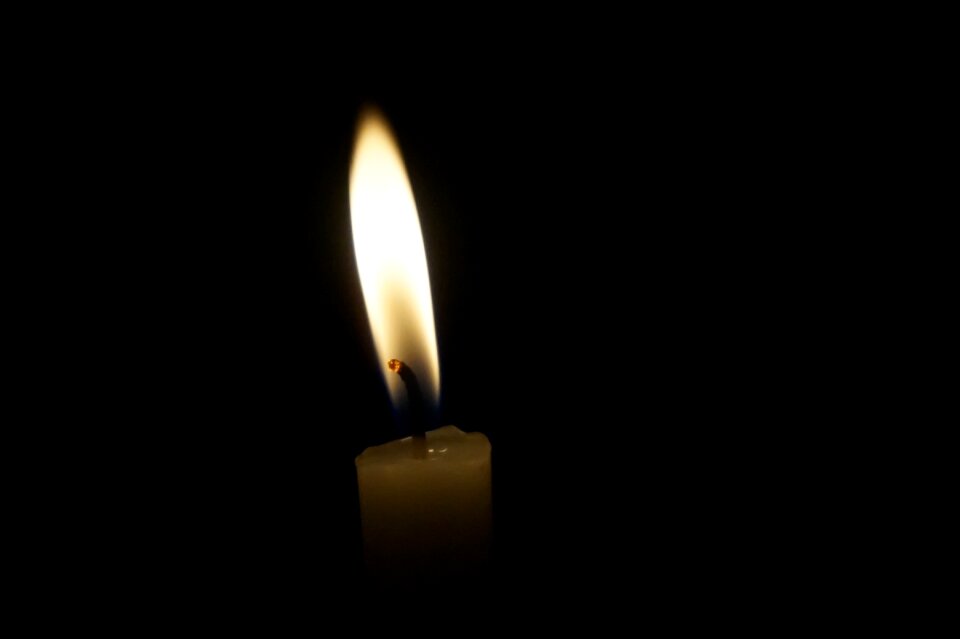Darkness candlelight burn