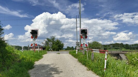 Cloud landscape panorama