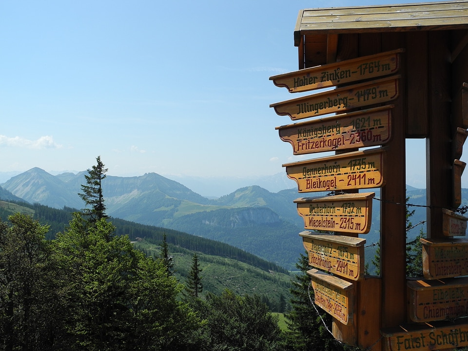 Hiking austria summit