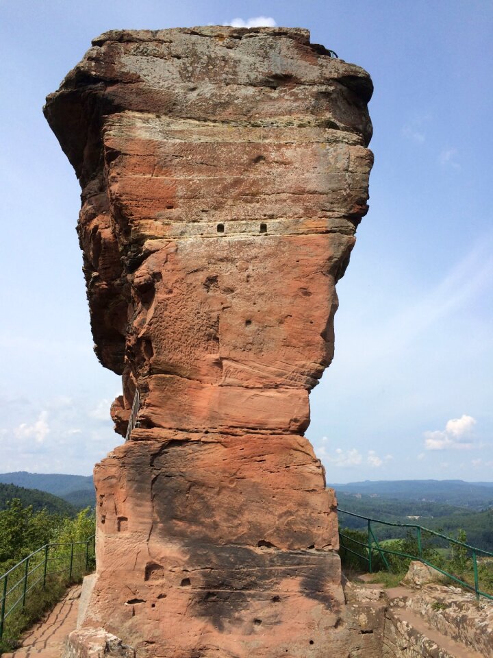 Sand stone sky landscape photo