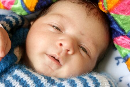 Little newborn blanket photo