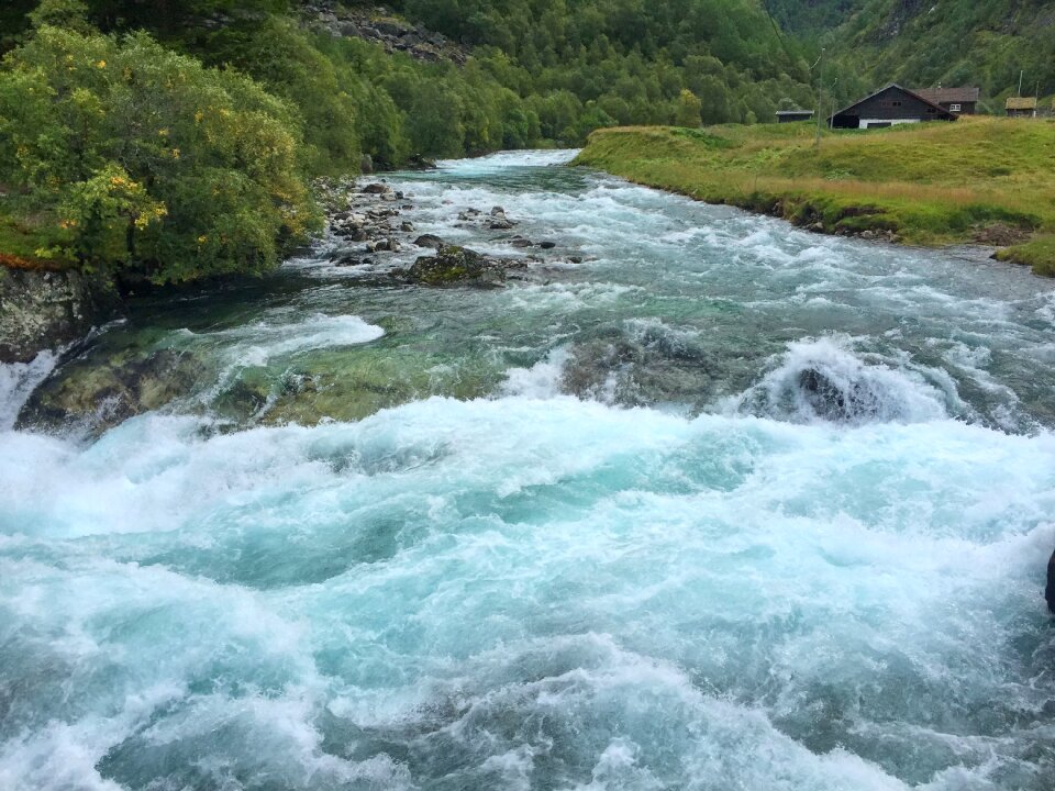 Waters waterfall nature