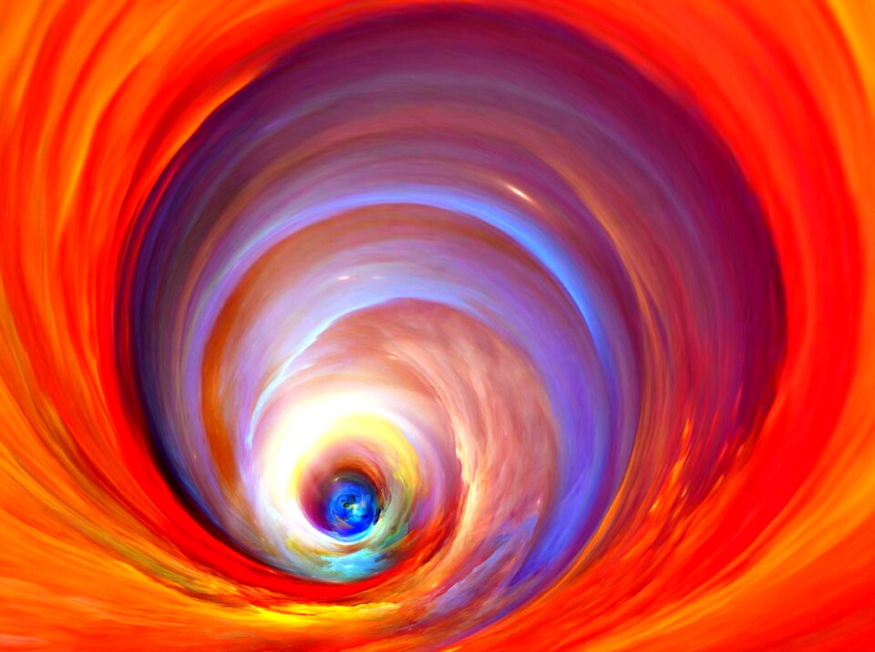 Abstract spiral wallpaper