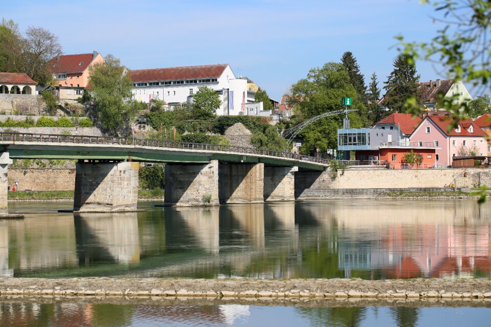 Lake bridge schärding