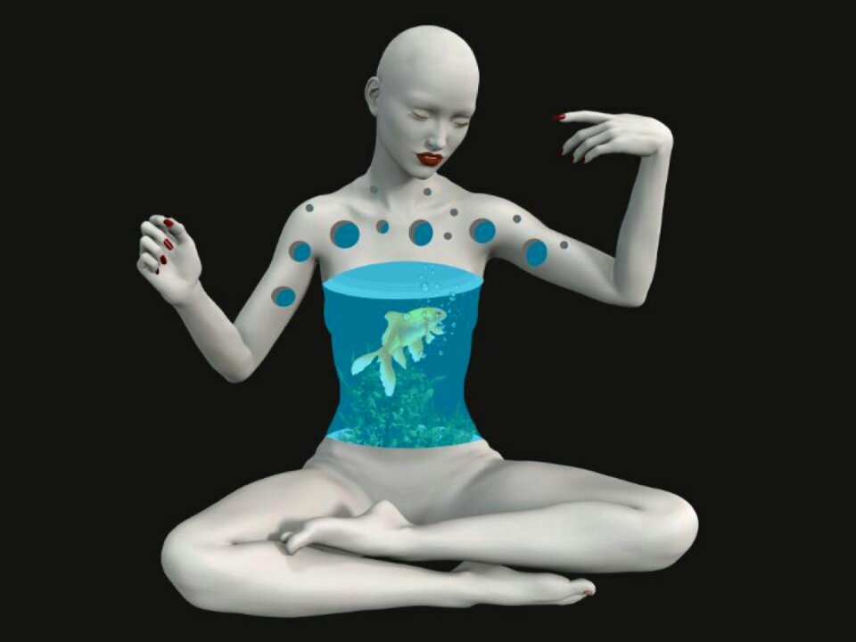 Man art statue