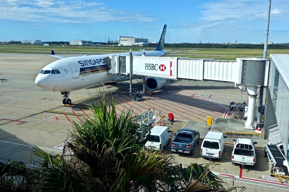 Travel aircraft departure