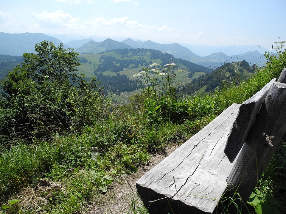 Rest mountains hiking