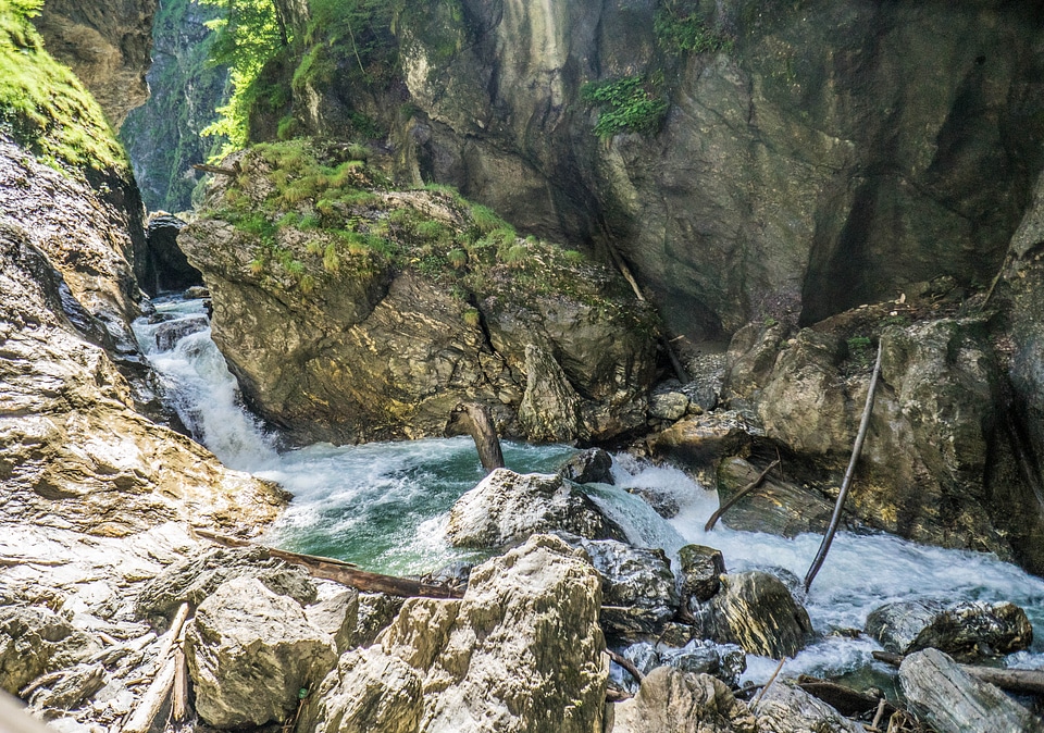 Austria water rocks