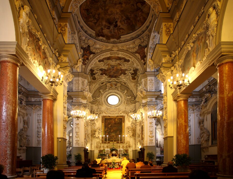 Baroque monument italy