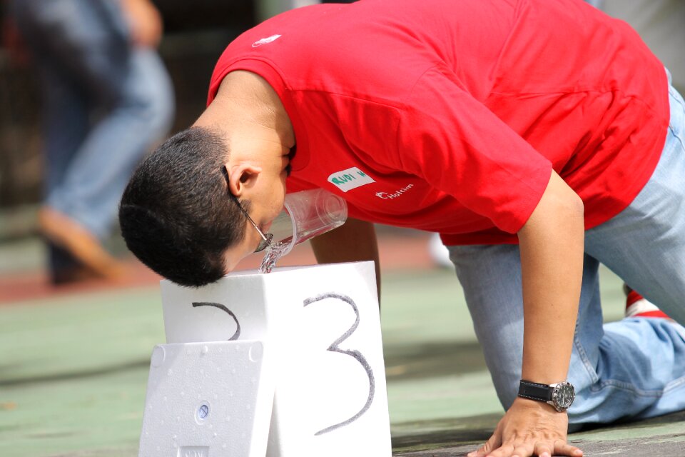 Sport competition person