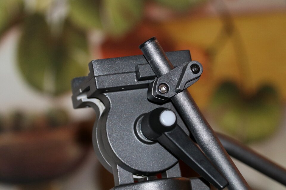 Professional tripod video head