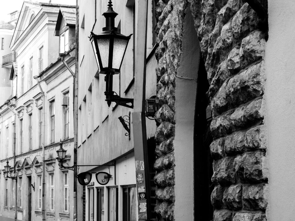 Old black and white travel